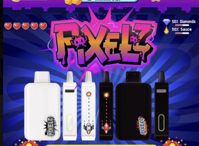 Pixelz disposable vape